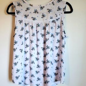 Loft babydoll blouse